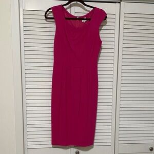 Armani Collezioni Fuchsia Midi Dress